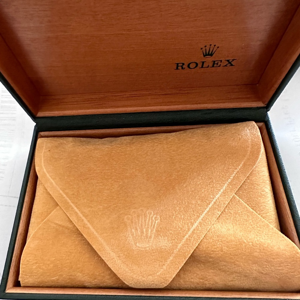 GENUINE ROLEX 14000 Air-king watch box and case
